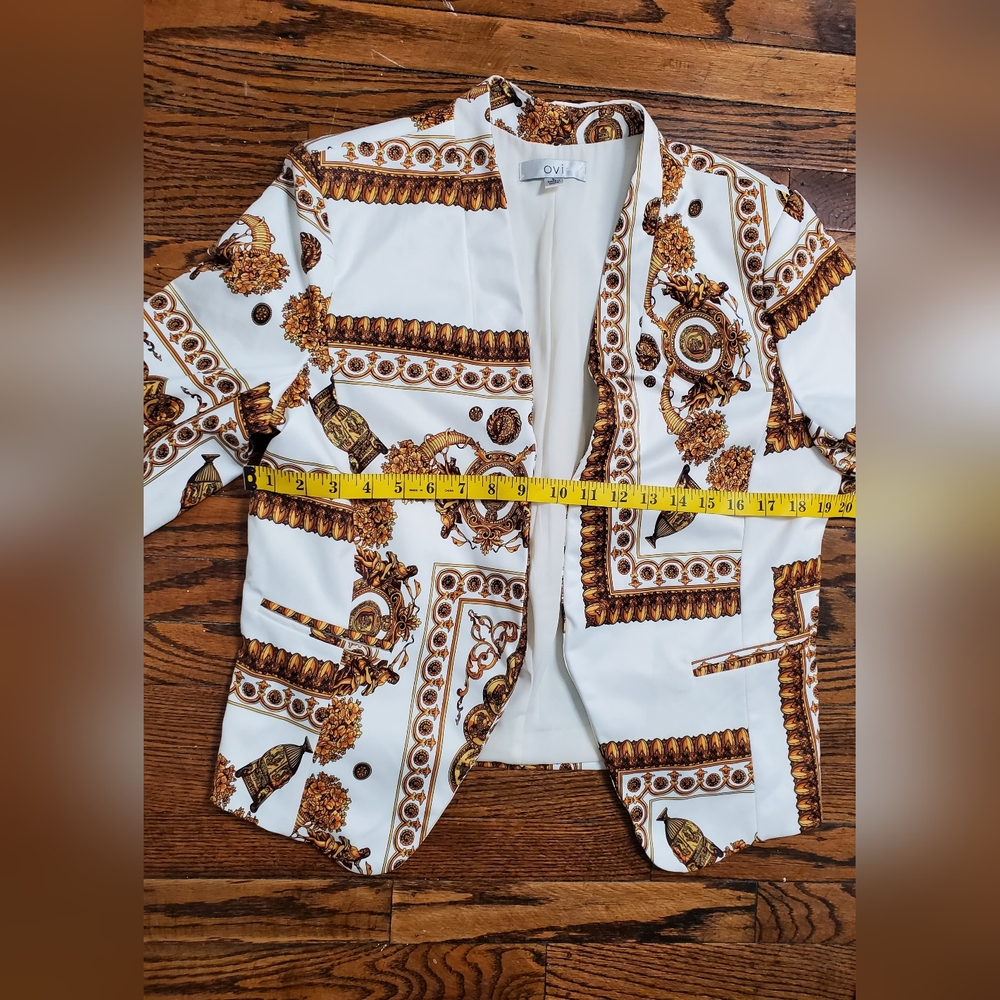 Ovi Women's Cheetah Print Two Piece Short Set Size L - Picture 8 of 16